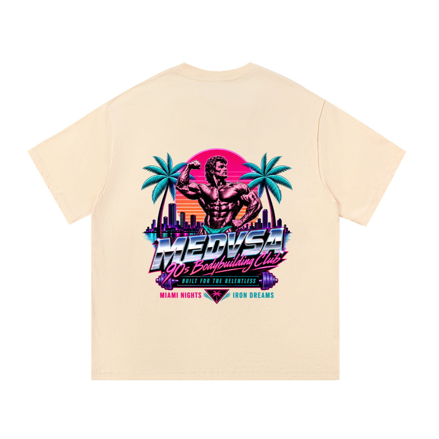 MEDVSA Iron Paradise 90s Graphic Tee — Male Edition