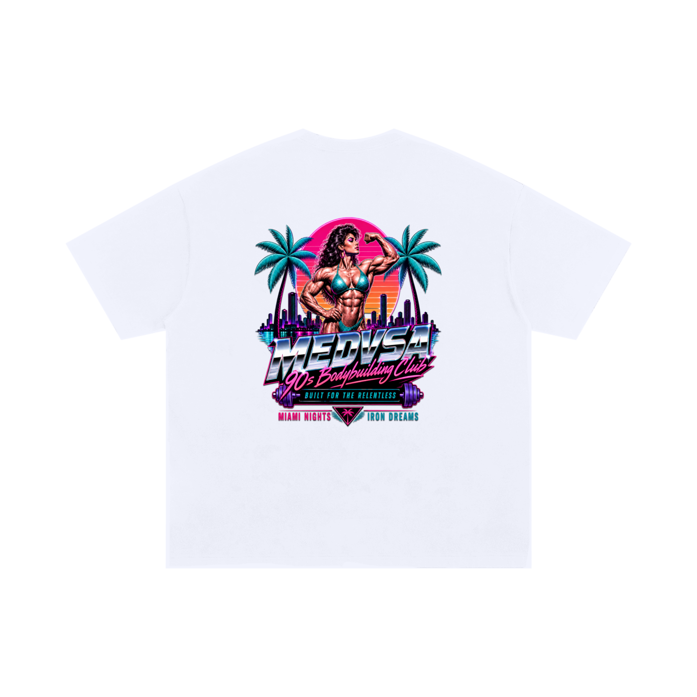 MEDVSA Iron Paradise 90s Graphic Tee — Female Edition (2xl-5xl)
