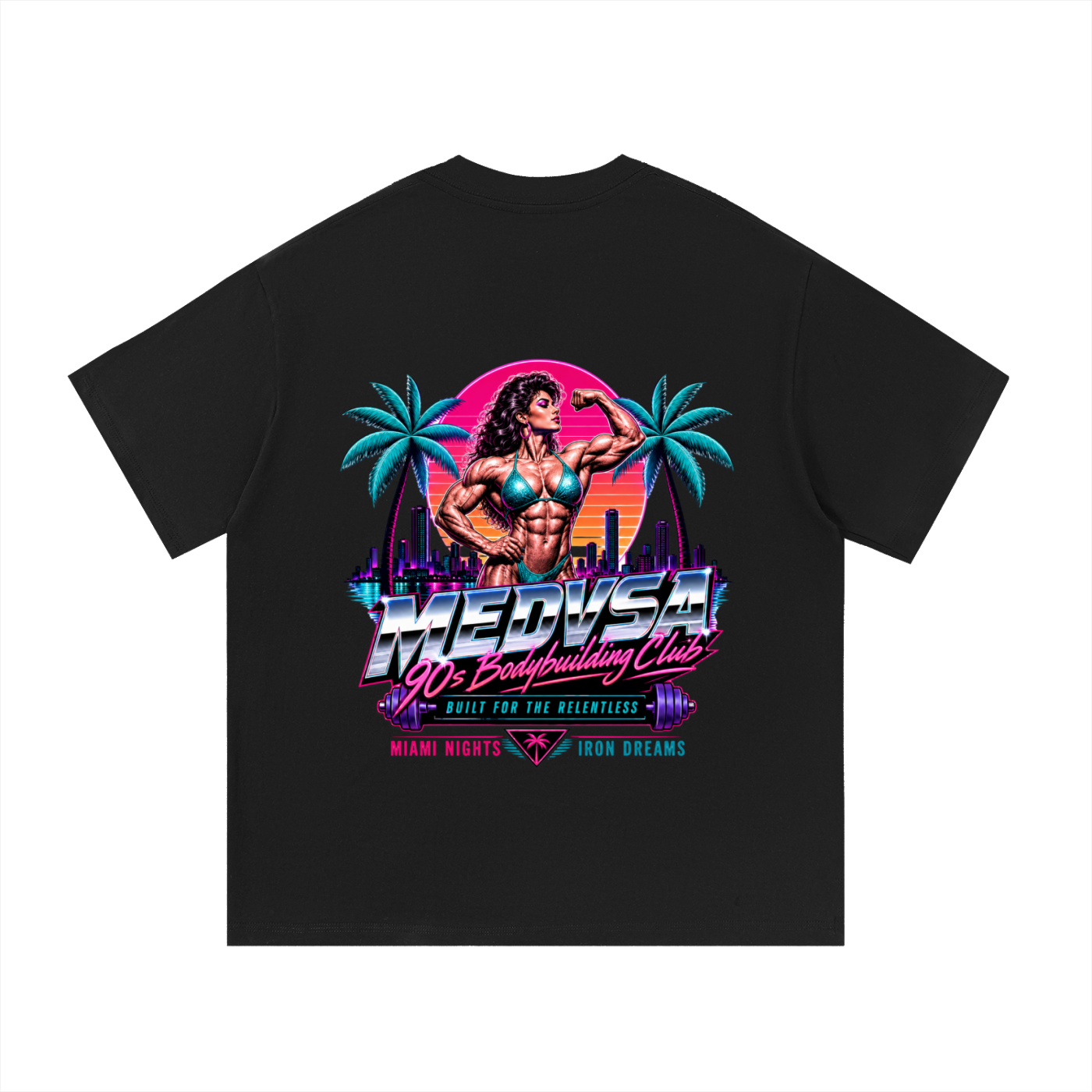 MEDVSA Iron Paradise 90s Graphic Tee — Female Edition