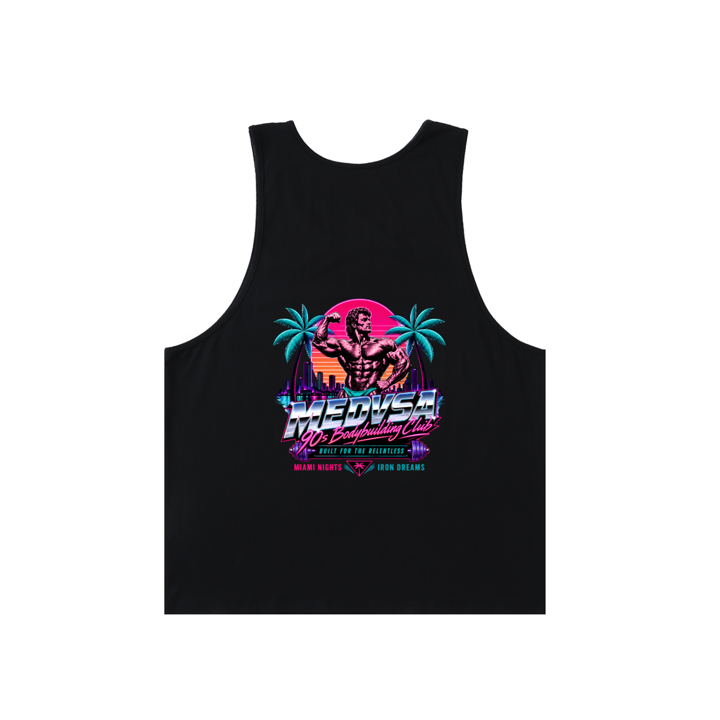 MEDVSA Iron Paradise Sleeveless Pump Cover