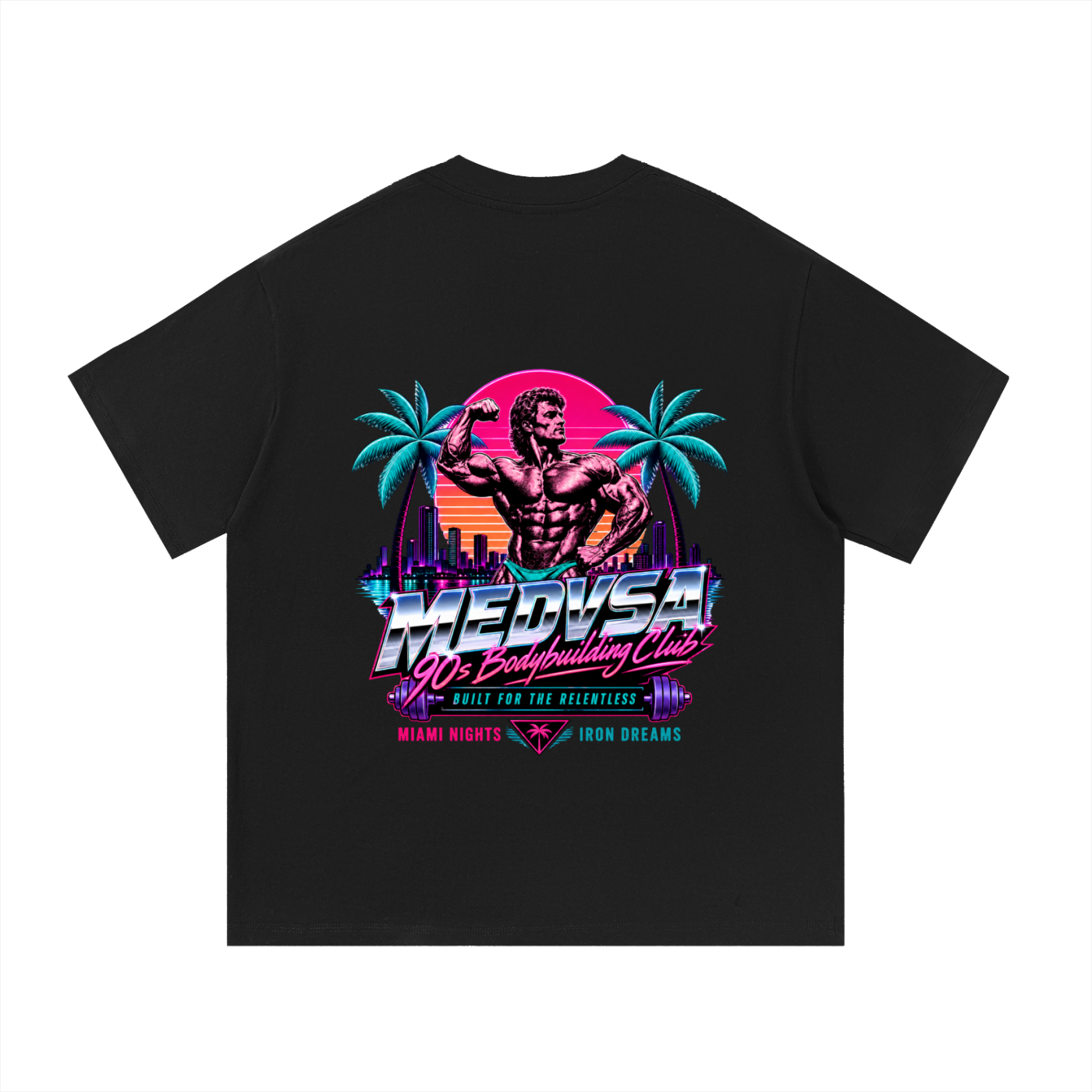 MEDVSA Iron Paradise 90s Graphic Tee — Male Edition