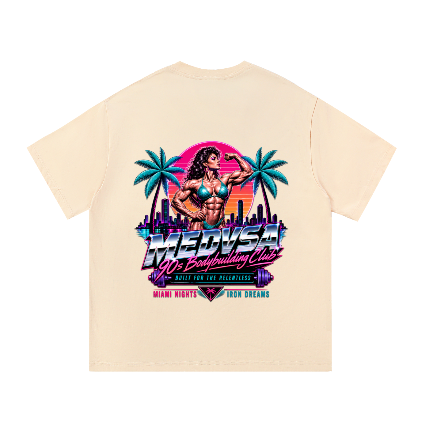 MEDVSA Iron Paradise 90s Graphic Tee — Female Edition