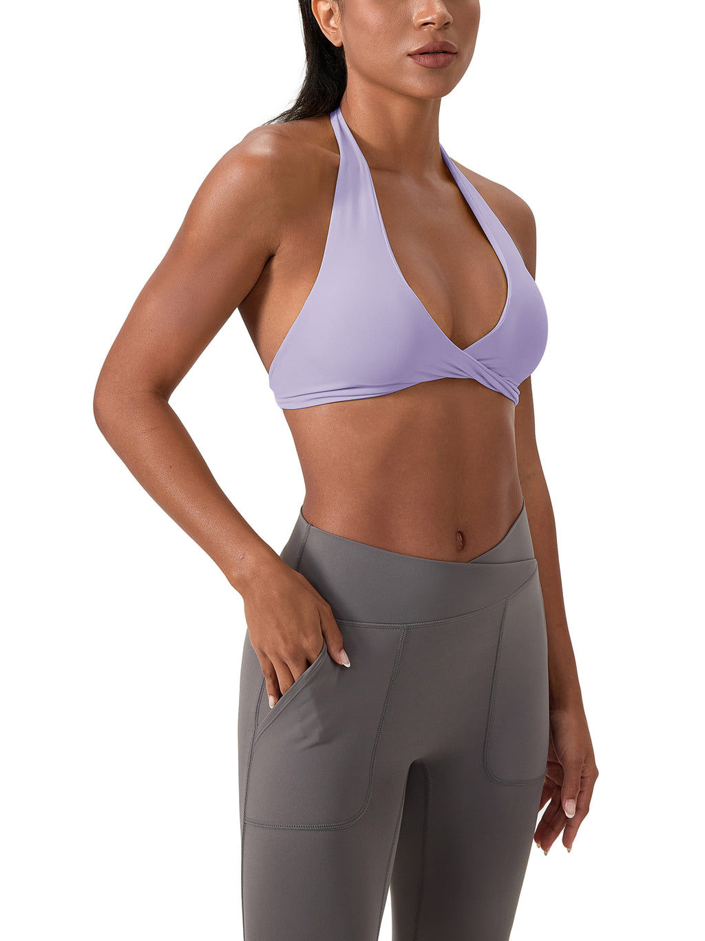 MEDVSA Iron Paradise Women’s Halter Sports Bra
