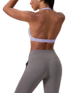 MEDVSA Iron Paradise Women’s Halter Sports Bra