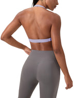 MEDVSA Iron Paradise Women’s Halter Sports Bra
