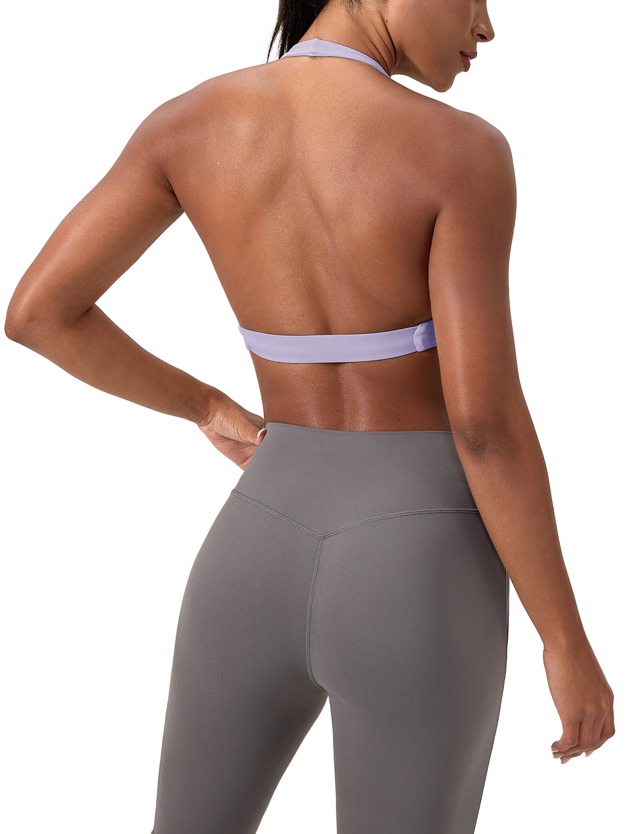 MEDVSA Iron Paradise Women’s Halter Sports Bra